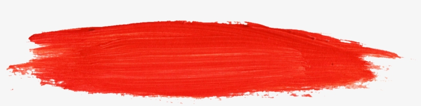 Free Download - Red Brush Stroke Png, transparent png #8409910