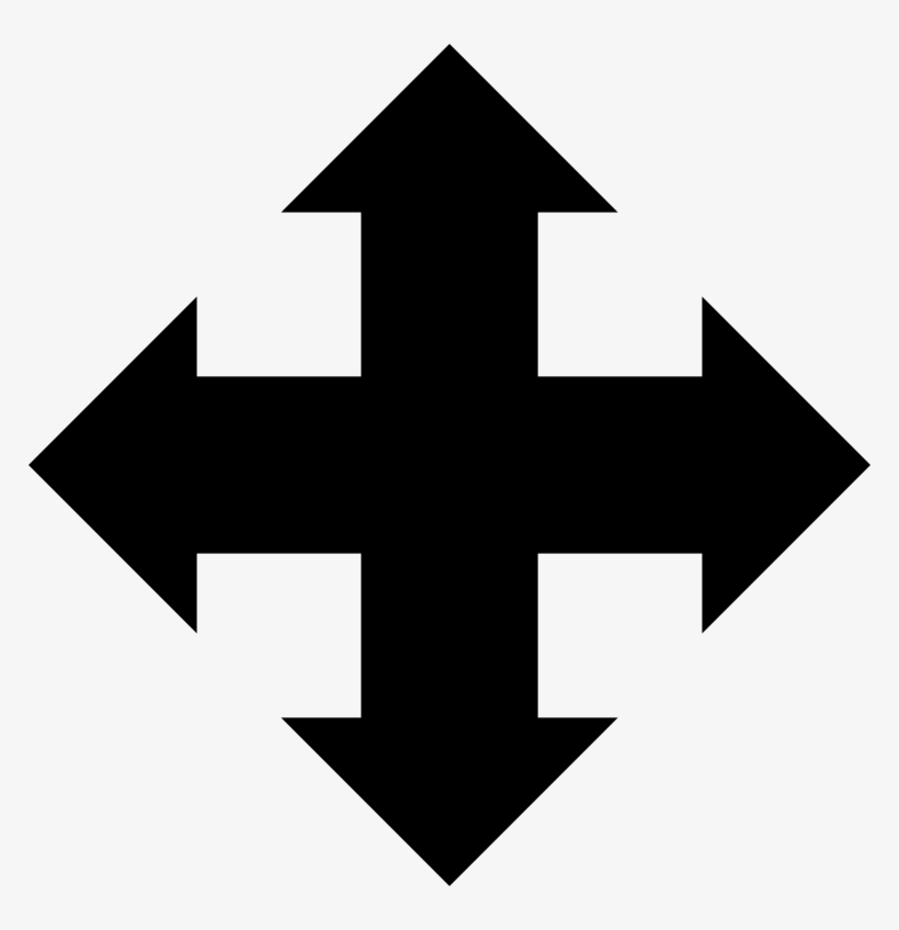 File - Arrowcross - Svg - 4 Pillars Of Decent Work, transparent png #8409946