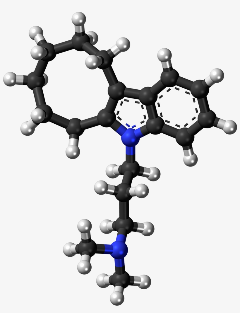 Iprindole Molecule Ball - Molecule, transparent png #8410613
