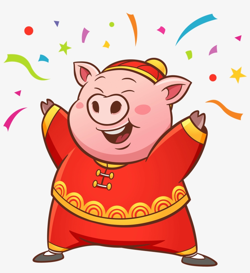 Cartoon Pig, transparent png #8411577