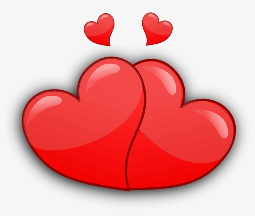 Dibujos De Corazones Para El Dia Del Amor Y La Amistad - Corazones Enamorados En Dibujos, transparent png #8411660