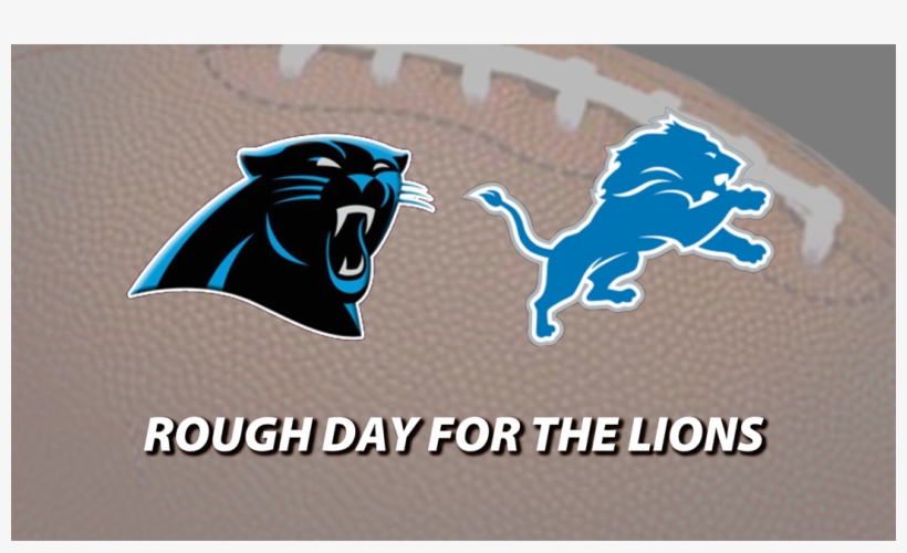Newton, Pass Rush Lead Panthers Past Lions - Detroit Lions New, transparent png #8412069