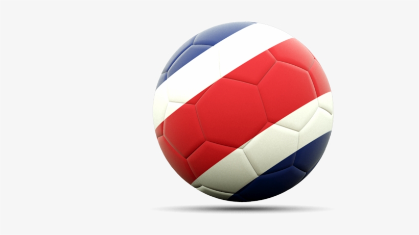 Costa Rica Football Ball, transparent png #8412186