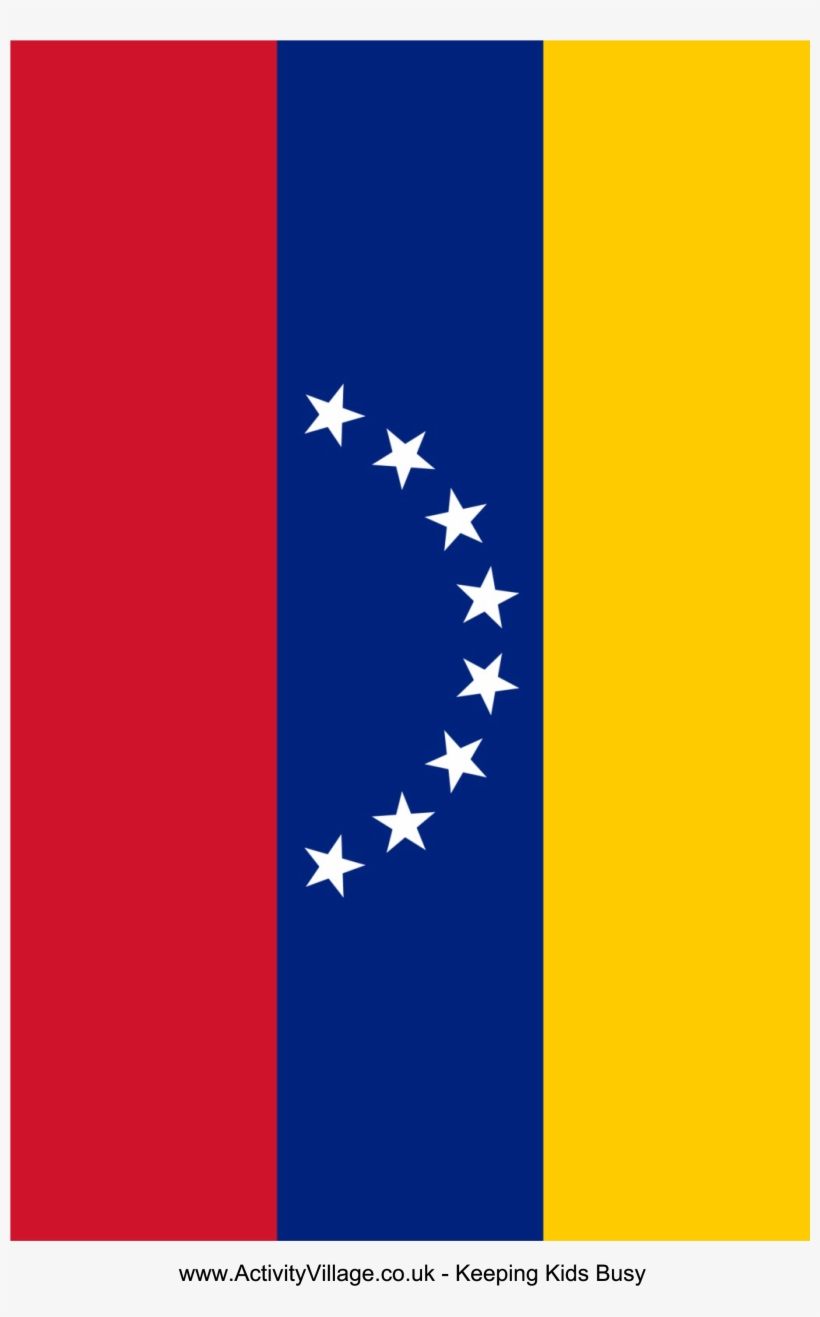 Venezuela Flag Printable With Venezuela Flag Free Printable - Flag, transparent png #8412214