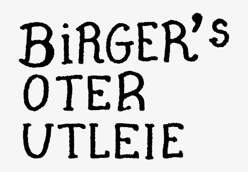 Birgers Oterutleie - Calligraphy, transparent png #8412254