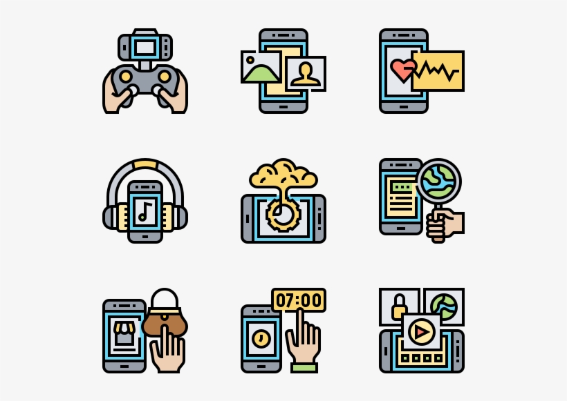 Smartphone Applications - Mode Of Payment Icon, transparent png #8412731
