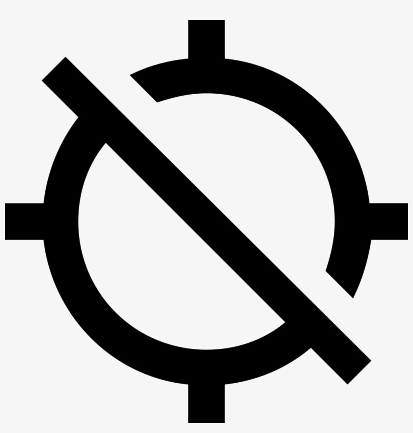 Png File Svg - Icon Gps Off Png, transparent png #8413147
