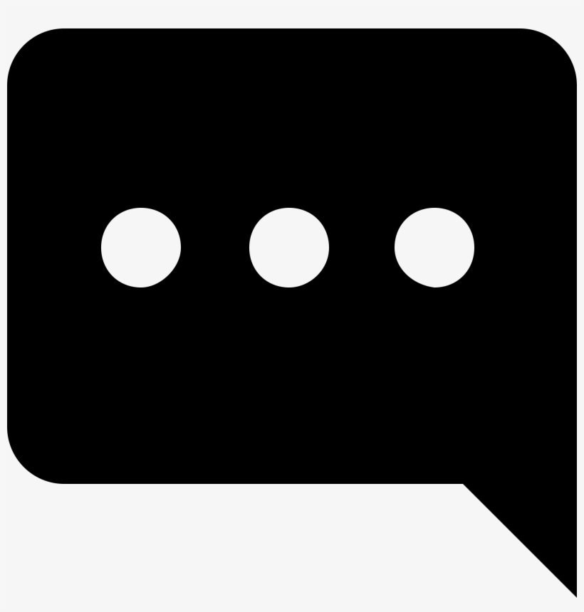 Open - Three Dots, transparent png #8413309