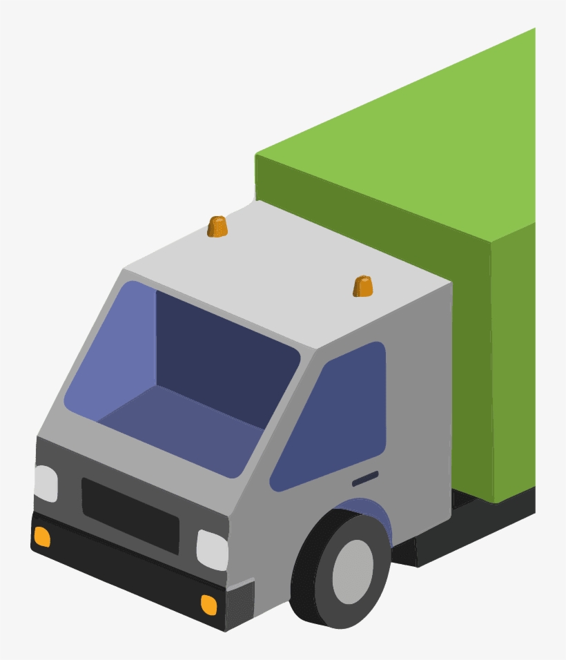 Loadup Junk Removal & Disposal Truck - Garbage Truck, transparent png #8413568