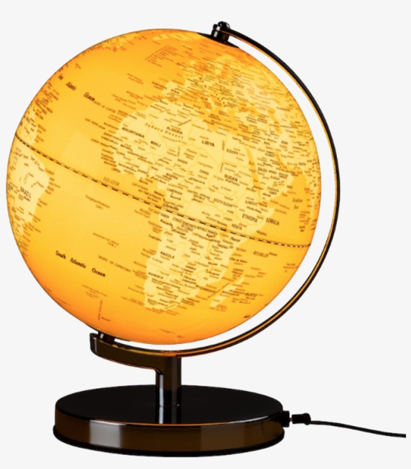 Wild And Wolf Globe Lamp Orange, transparent png #8414129