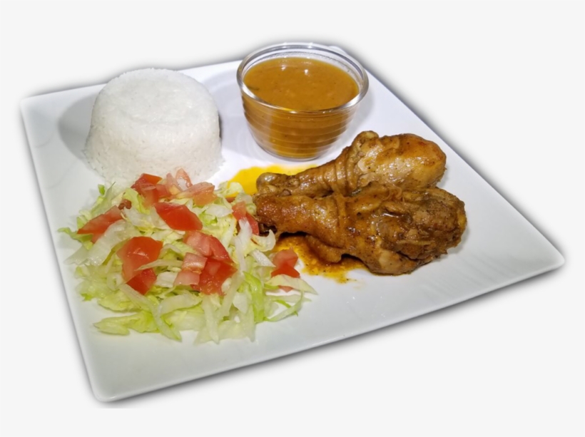 Bandera Dominicana Your Choice Of Rice, Bean, And Meat - Vindaloo, transparent png #8414560