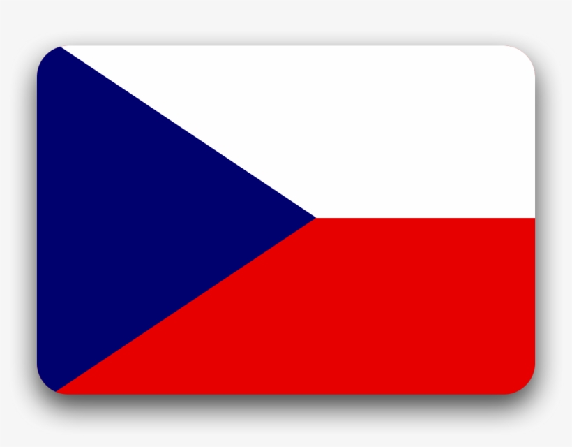 Descarga - Cz Flag 24x24 Png, transparent png #8414798