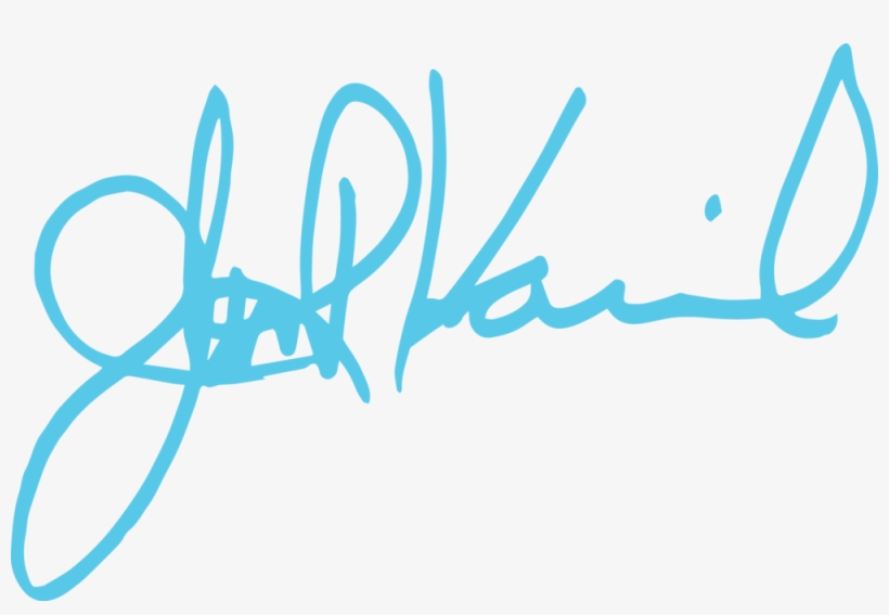 Jrk Signature-lblue - Calligraphy, transparent png #8415134