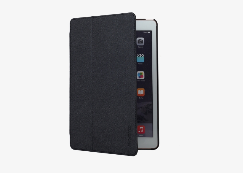 Odoyo Air Coat For Ipad Air 2 Black - Leather, transparent png #8415396