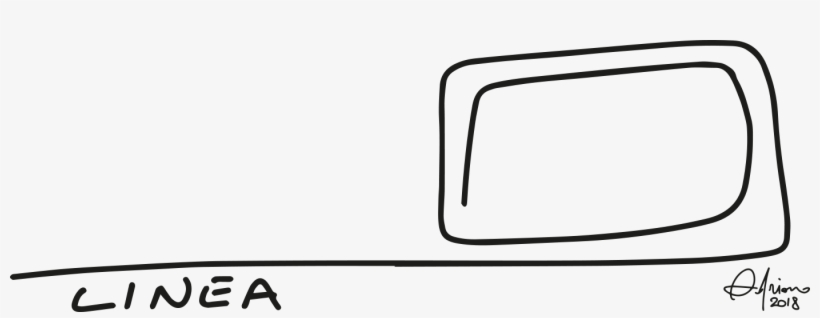 Just A Thin Line Able To Write A Simple Way To Treat - Line Art, transparent png #8415693