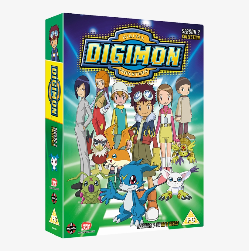 Digital Monsters Season - Digimon Adventure 02 Cover, transparent png #8415756