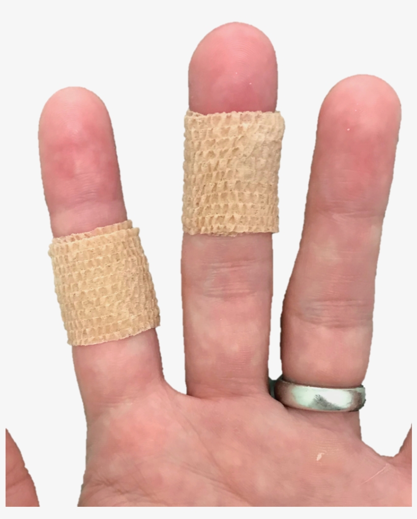 Placing Coban Tape, Or A Band-aid Around The Joint - Wood, transparent png #8415961