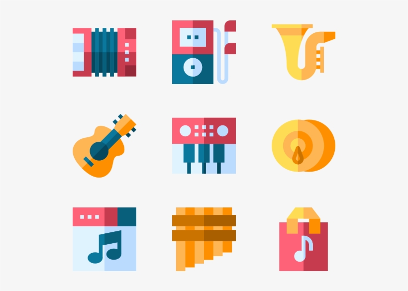 Music Store - Graphic Design, transparent png #8416032