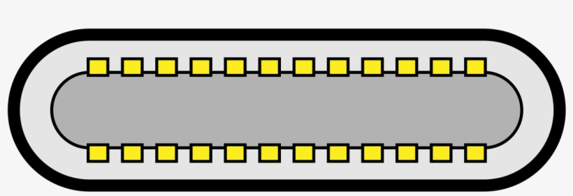 Usb Type-c Receptacle Icon - Parallel, transparent png #8416095