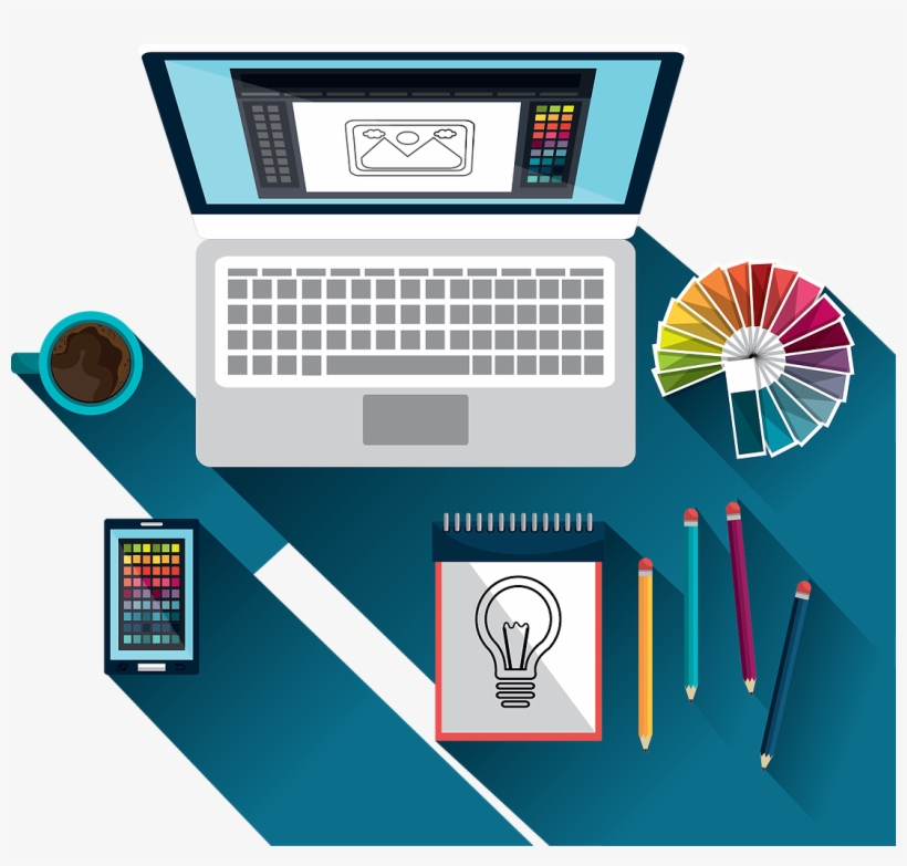 Graphic-home Page No Background - Designer Graphique Metier, transparent png #8416336