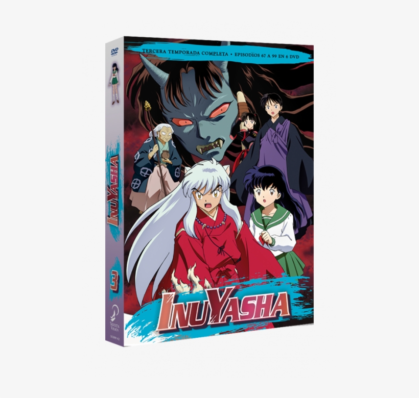 Inuyasha Box - Inuyasha Tercera Temporada Completa Dvd Box 3, transparent png #8416422