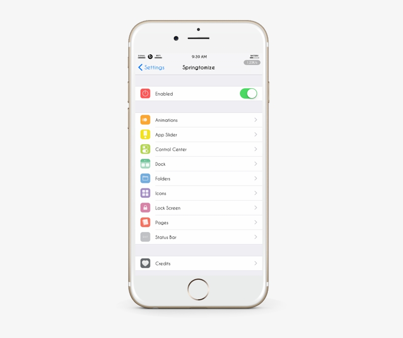 Imangoss Springtomize Updated For Ios Apps - Iphone, transparent png #8416497
