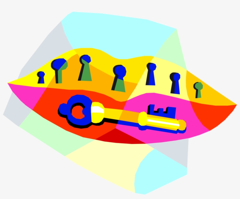 Vector Illustration Of "my Lips Are Sealed" Idiom With Graphic Design