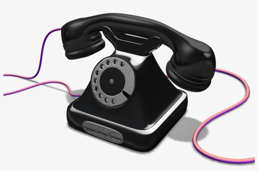 Old Phone - Headphones, transparent png #8417293