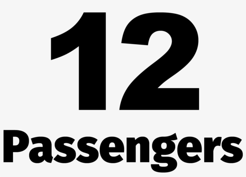 Passenger Callout 4 6 - Number, transparent png #8417294