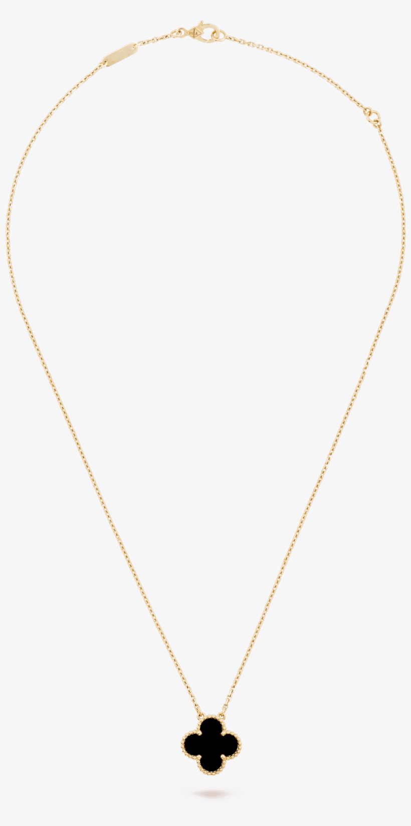 Vintage Alhambra Pendant, - Necklace, transparent png #8417655