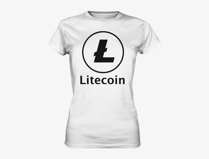 Litecoin Dark Logo - T-shirt, transparent png #8418164