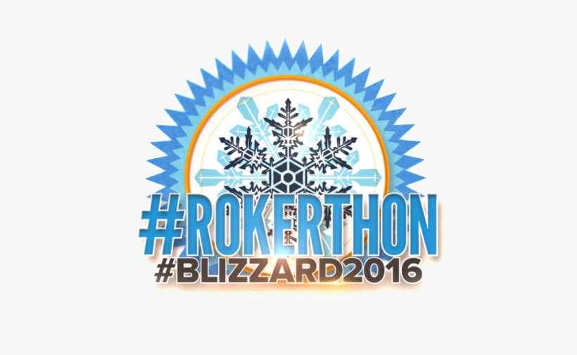 Nbc Unveils Special Blizzard Edition 'rokerthon' - Graphic Design, transparent png #8418350