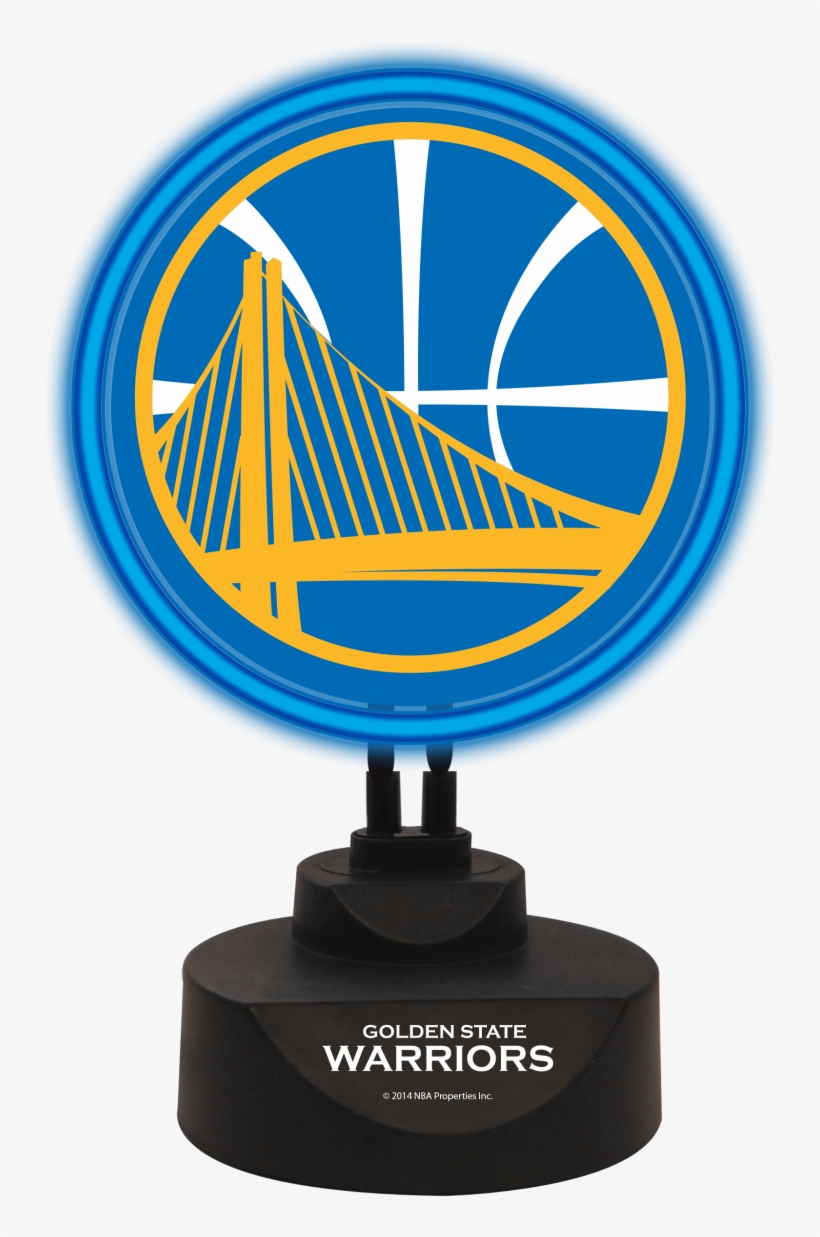 Golden State Warriors Team Logo Neon Sports Merchandise - Golden State Warrior Wallpaper For Phone, transparent png #8419451