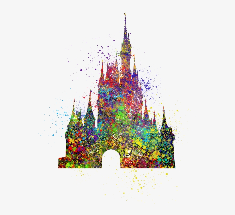 Disney Castle Cinderella - Illustration, transparent png #8419771