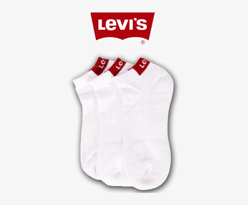~levis White Ankle Socks Pack Of - Levis, transparent png #8419987