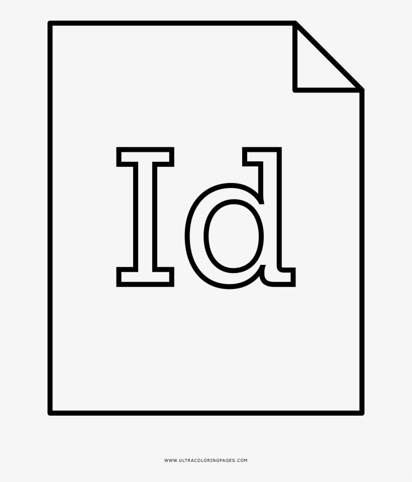 Adobe Indesign Coloring Page - Circle, transparent png #8420178