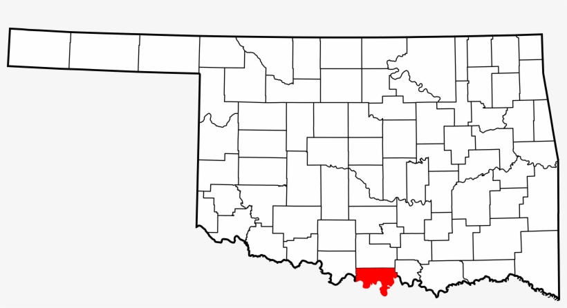 File Map Of Oklahoma Highlighting Love County Svg Wikipedia - Map Of Oklahoma, transparent png #8420831