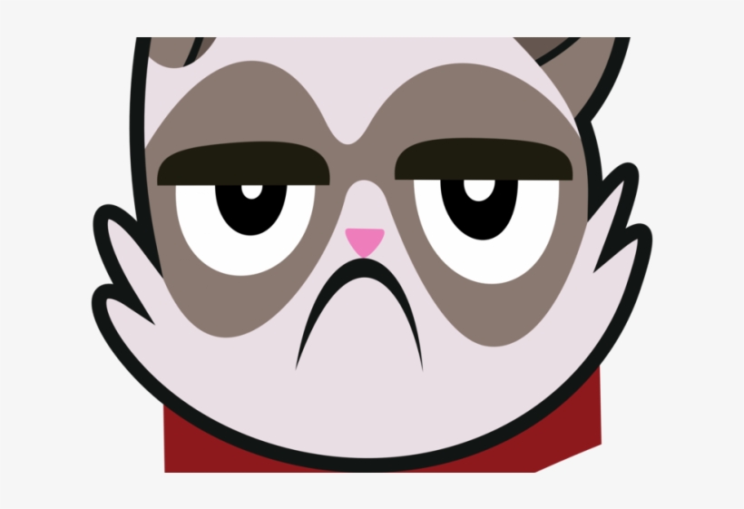 Grumpy Cat Clipart Png - Grumpy Cat Cutie Mark, transparent png #8421135