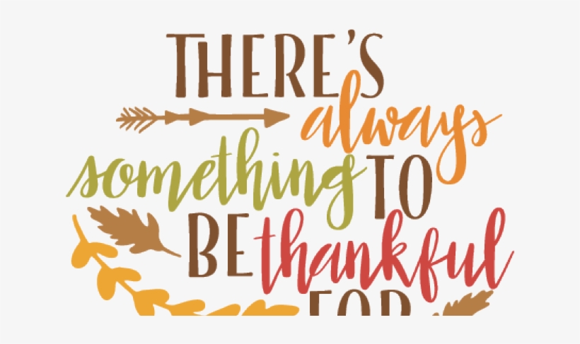 Thankful Thanksgiving Cliparts - Grateful Thanksgiving Clipart, transparent png #8421447