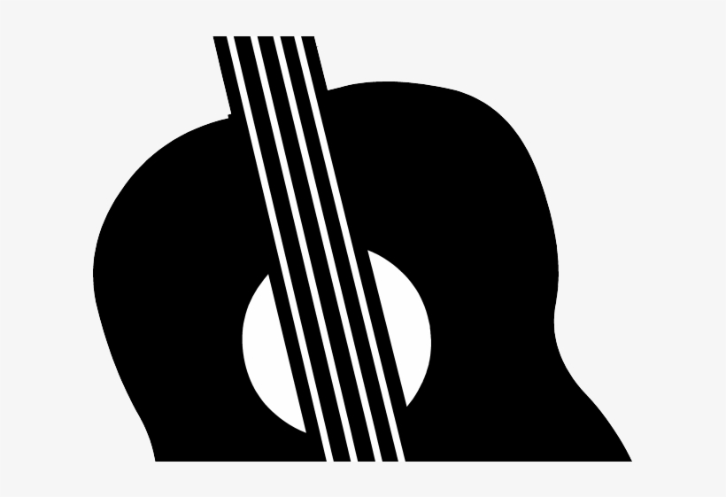 Bass Guitar Clipart Outline - Illustration, transparent png #8421590