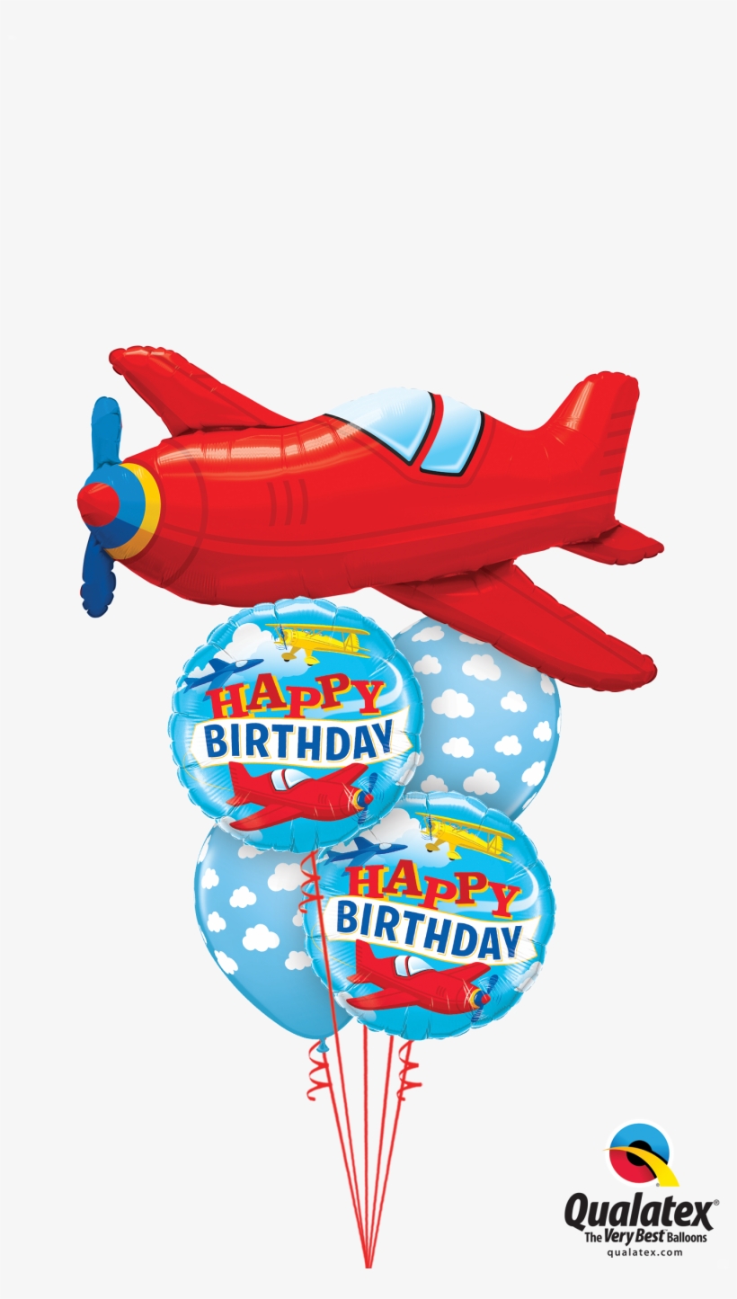 Baby Shower Balloons Aeroplanes, transparent png #8422131