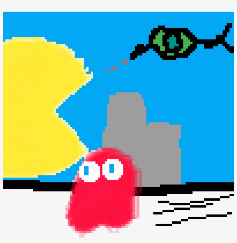 Pac-man Vs Ghosts - We Know, transparent png #8422174