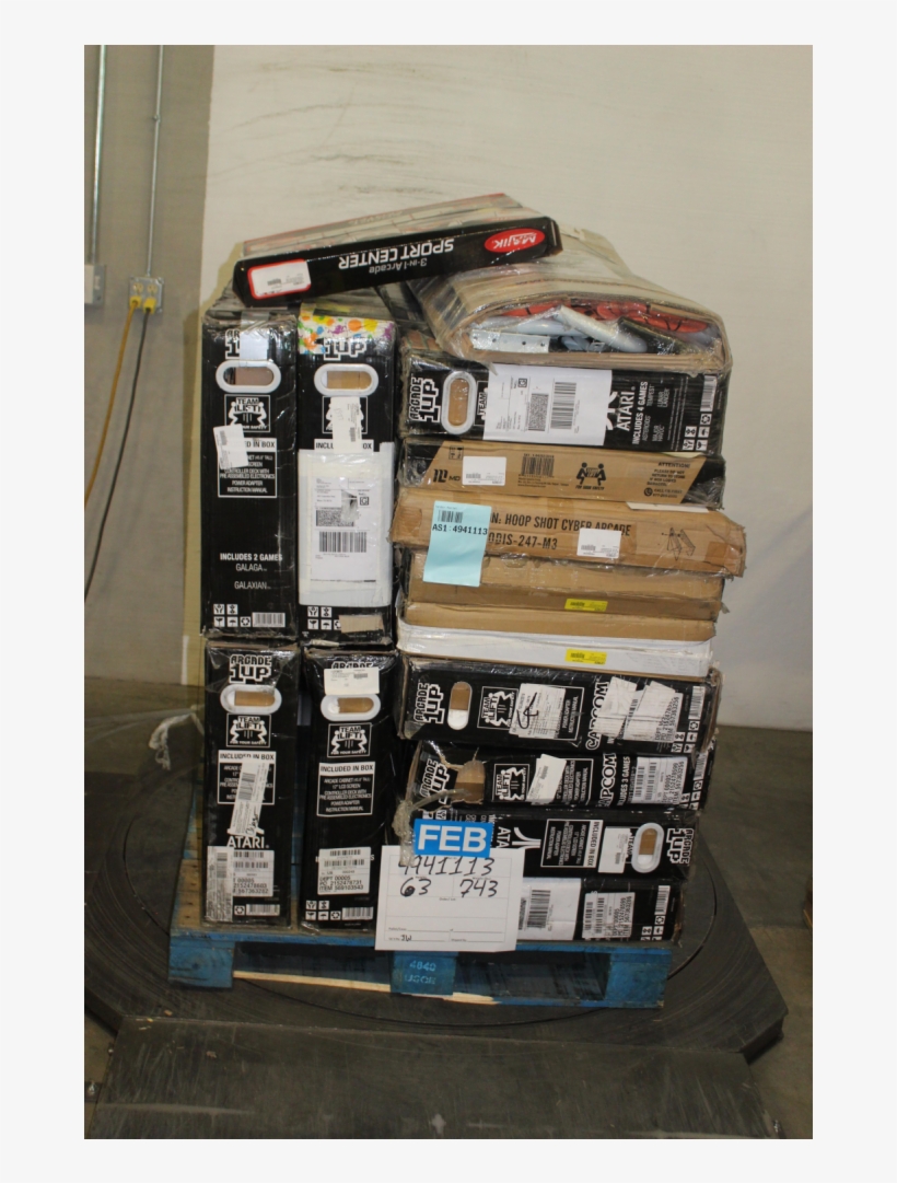 Pallet 14 Pcs Video Games Other Customer Returns Arcade - Shelf, transparent png #8422344