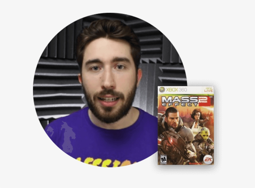 2pm 10pm Et / 11am 7pm Pt - Mass Effect 2 Xbox 360 Cover, transparent png #8422346