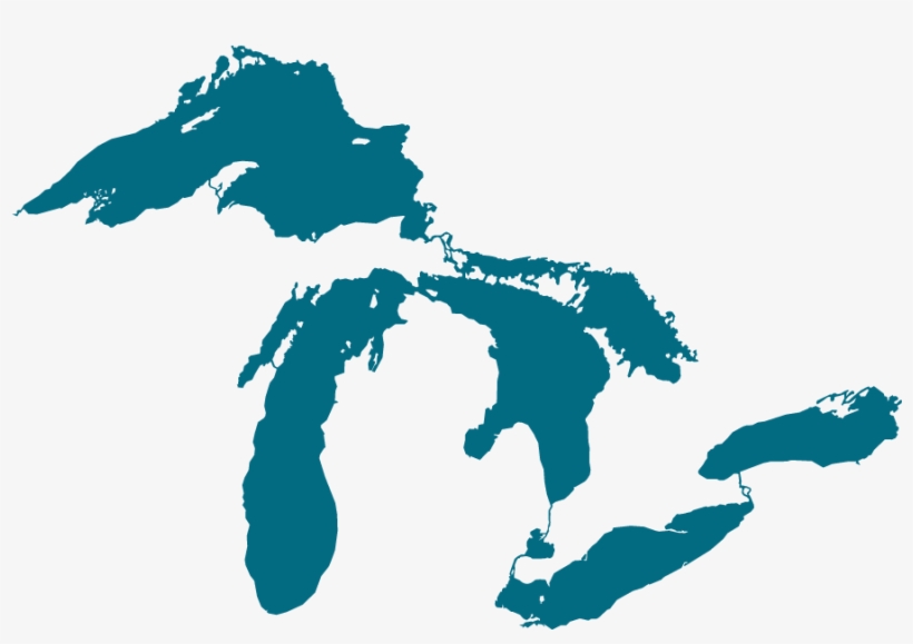 Great Lakes Vector, transparent png #8422582