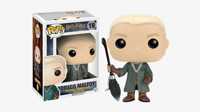 Draco Malfoy Quidditch Pop Vinyl Figure - Figurine Pop Draco Malfoy Quidditch, transparent png #8422895