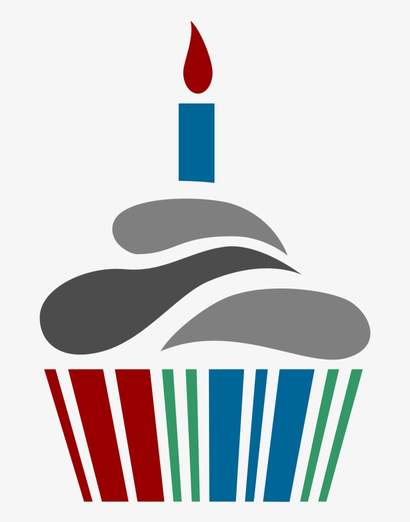 File - Wikidata Cupcake - Svg - Happy Birthday To My Favourite Human, transparent png #8423051