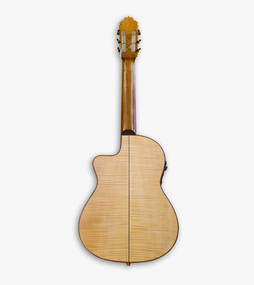 Sanchis López 1f Cutaway Arce Trasera Guitarra Electroacústica, transparent png #8423405