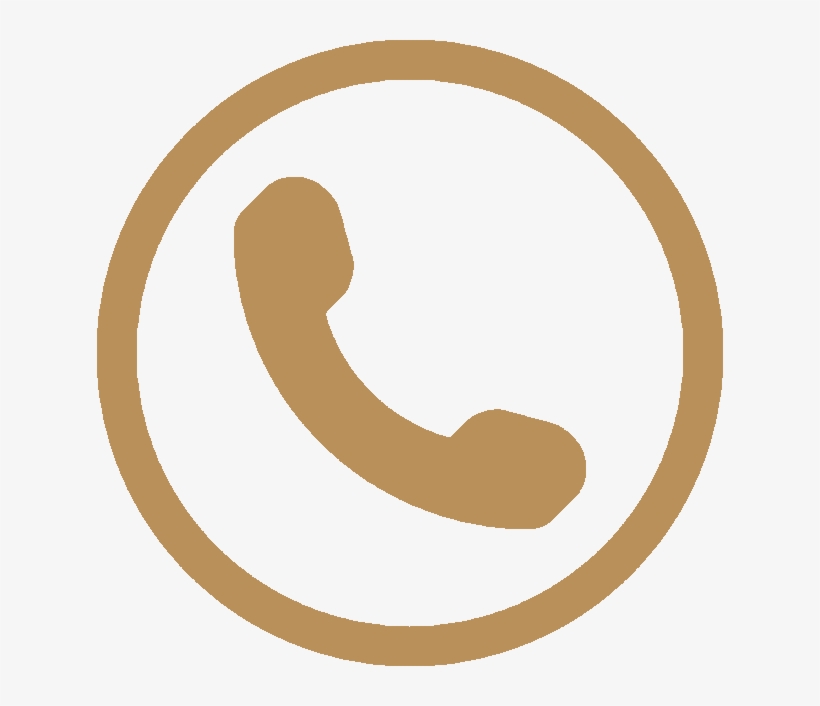 Telefone - - Circle Telephone Icon Png, transparent png #8423450