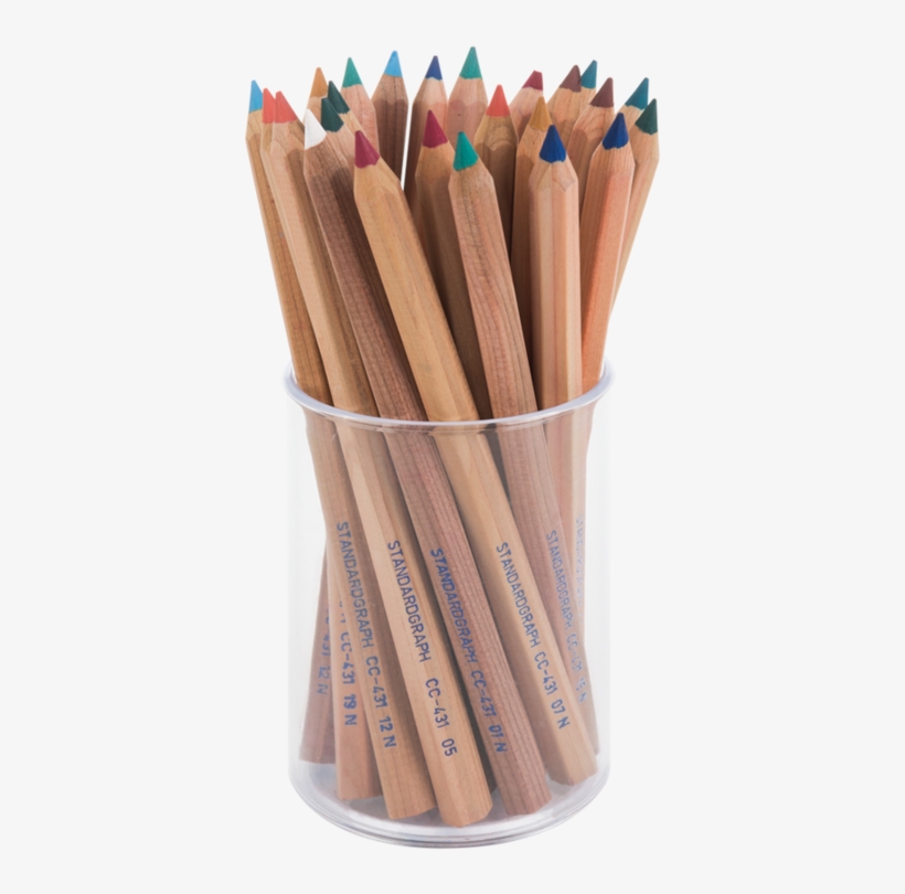Wooden Colored Pencil Set - Wood - Free Transparent PNG Download - PNGkey